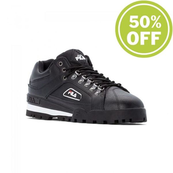 Fila Trailblazer L Men's Sneakers - Black,NZ 523-26139